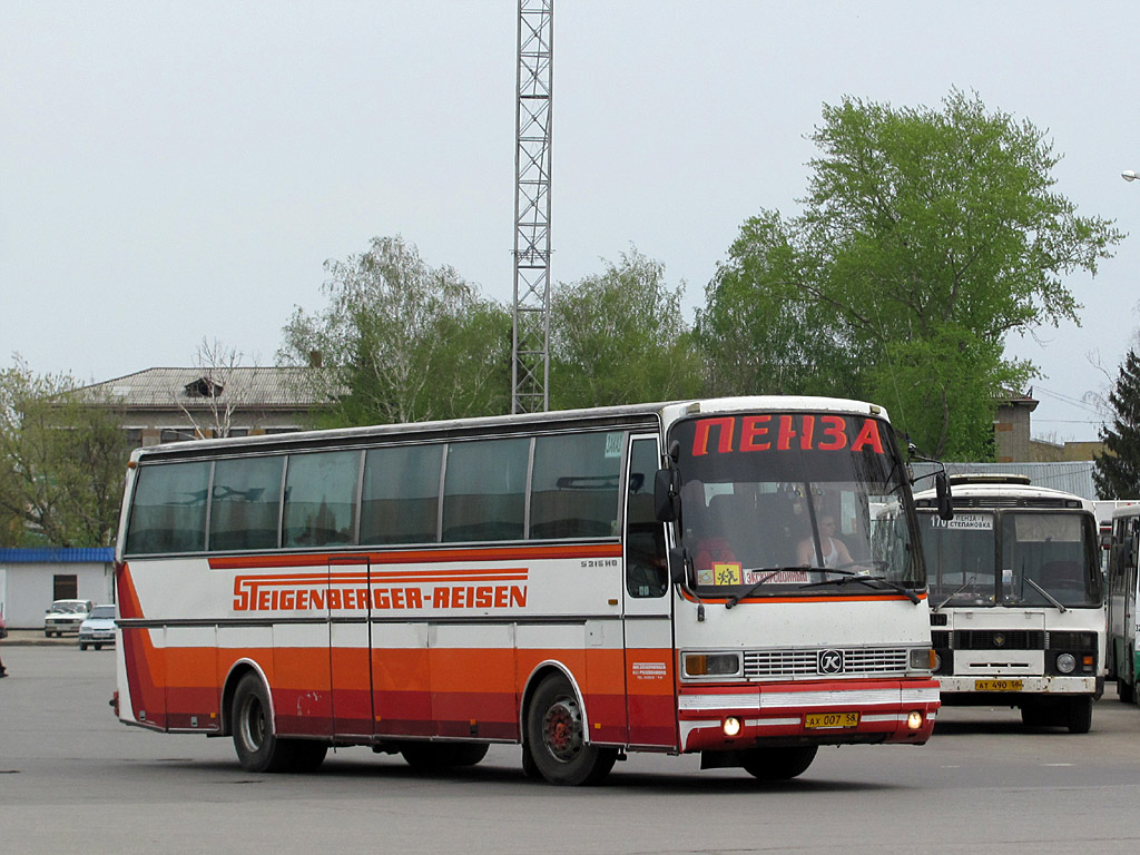 Пензенская область, Setra S215HD № АХ 007 58