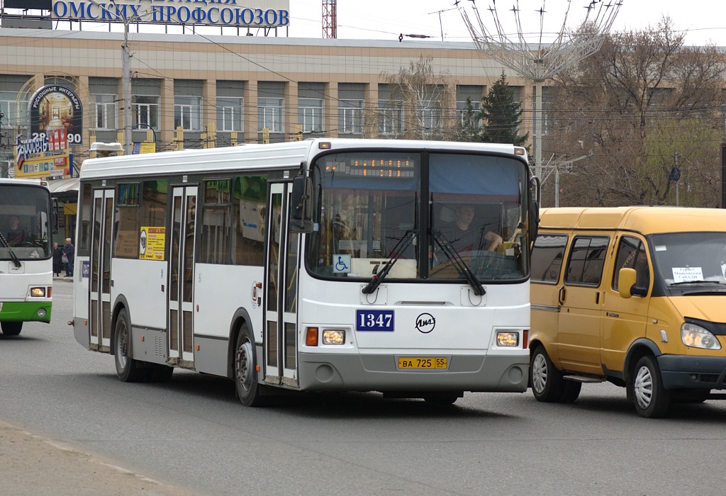 Омская область, ЛиАЗ-5293.00 № 1347