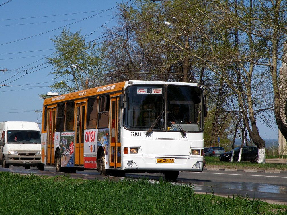 Нижегородская область, ЛиАЗ-5256.26 № 72024