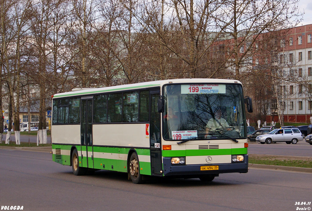 Вологодская область, Mercedes-Benz O408 № АК 494 35