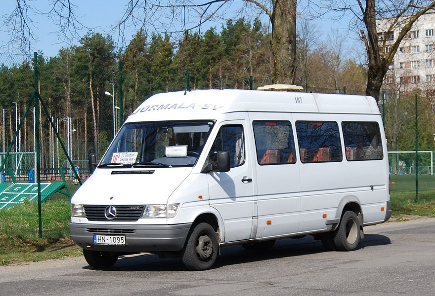 Латвия, Mercedes-Benz Sprinter W904 412D № 107