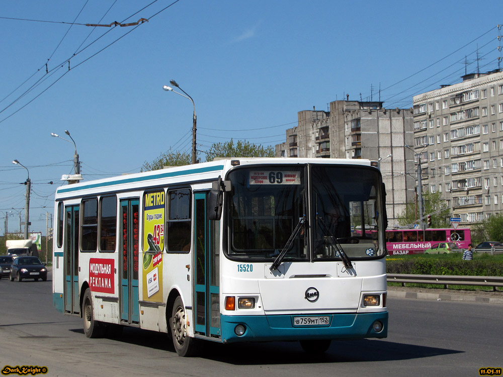 Нижегородская область, ЛиАЗ-5256.26 № 15520