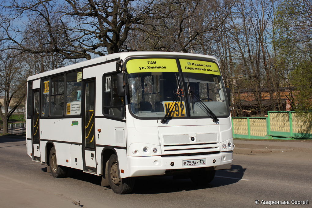 Санкт-Петербург, ПАЗ-320402-03 № В 759 АК 178