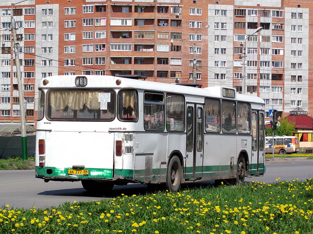 Пензенская область, MAN 192 SL200 № АК 777 58