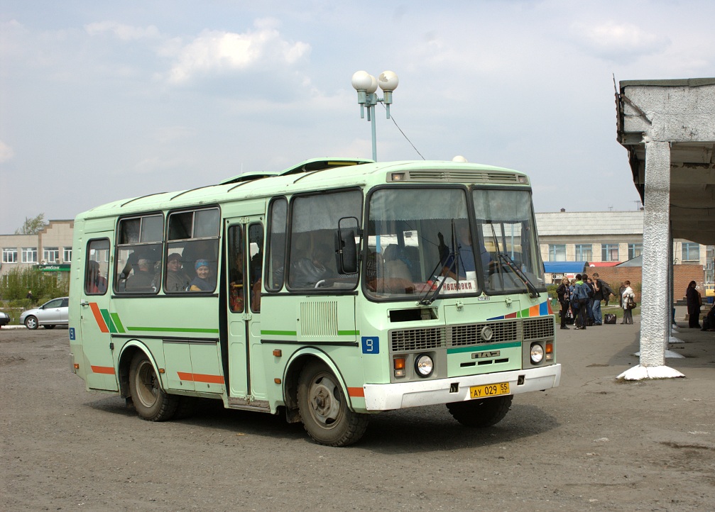 Омская область, ПАЗ-32053 № 9