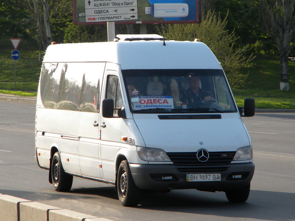 Одесская область, Mercedes-Benz Sprinter W903 313CDI № BH 9897 BA