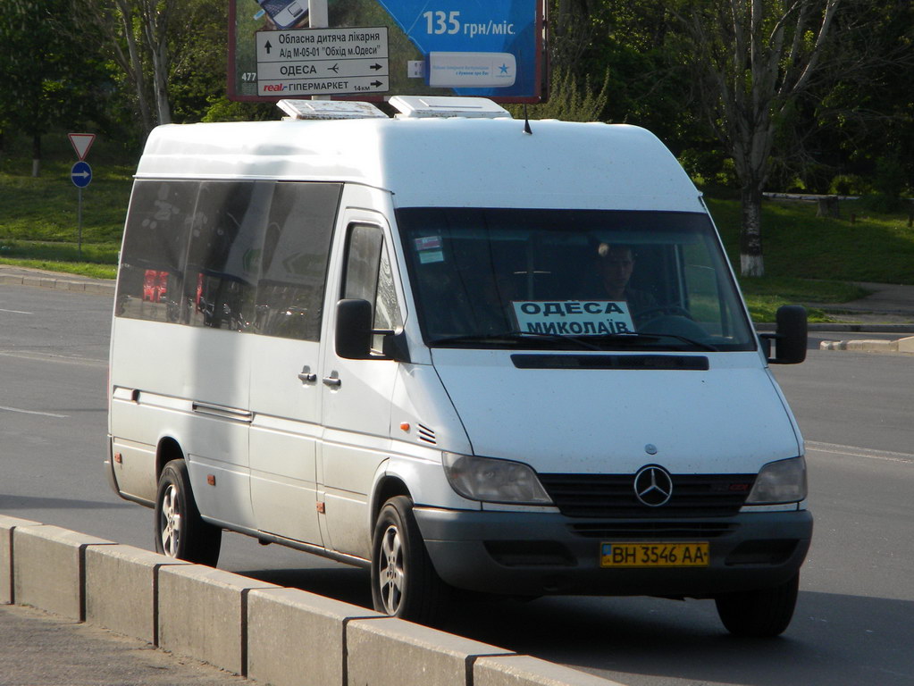 Odessa region, Mercedes-Benz Sprinter 313CDI # BH 3546 AA