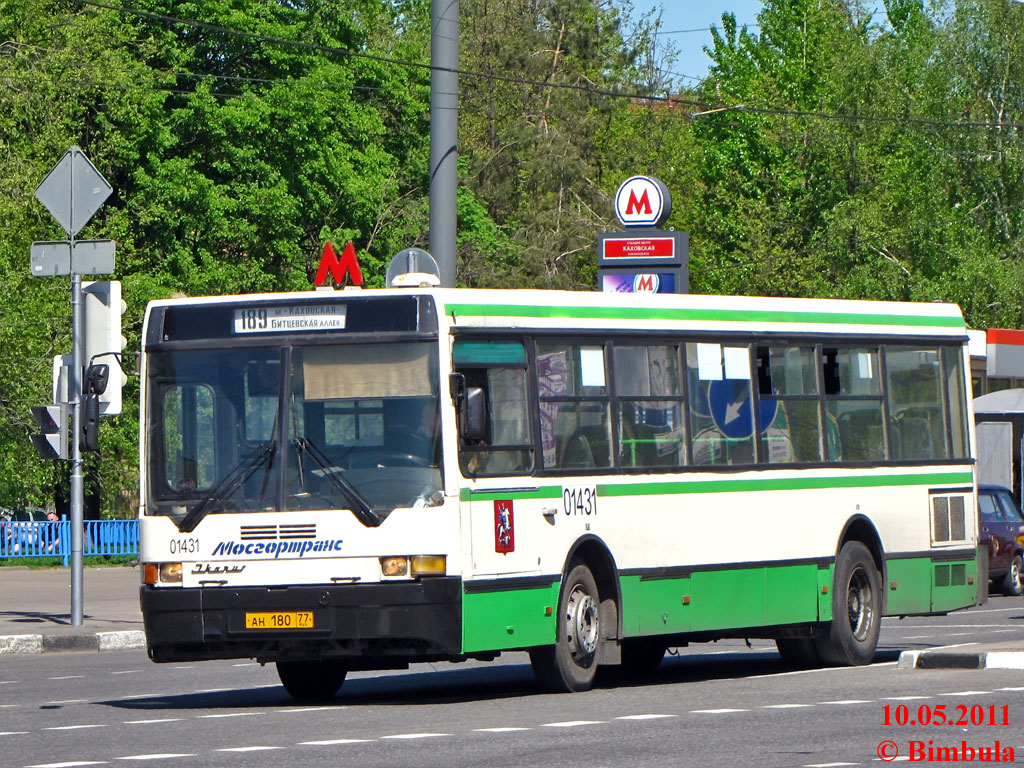 Москва, Ikarus 415.33 № 01431