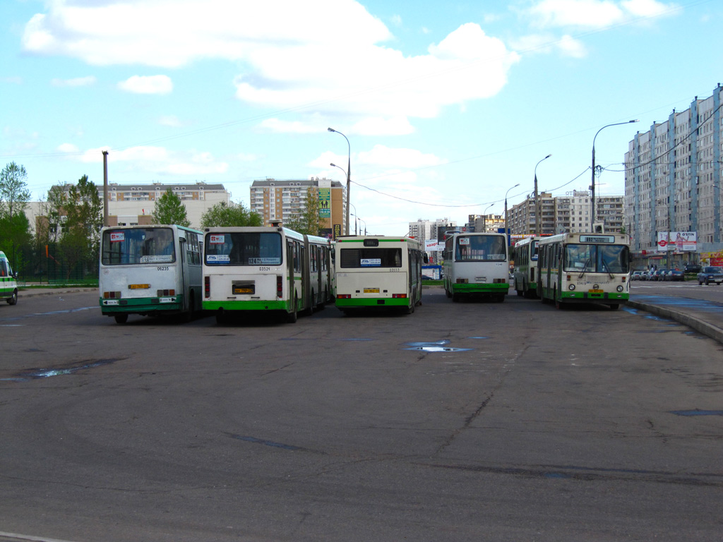 Москва — Автобусные вокзалы, станции и конечные остановки