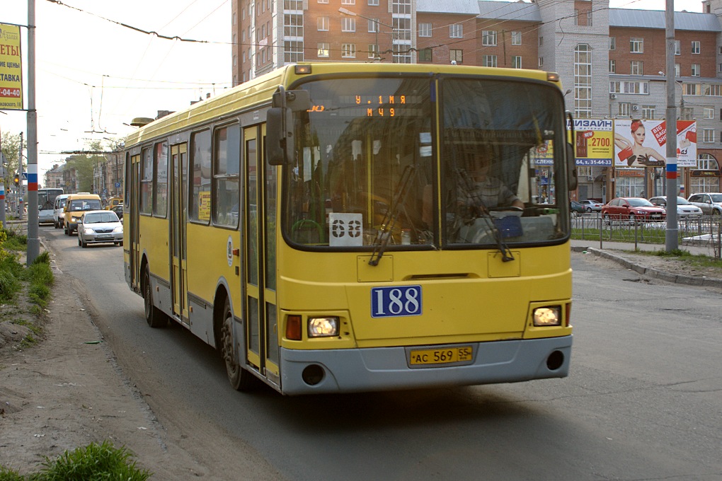 Omsk region, LiAZ-5256.45 # 188