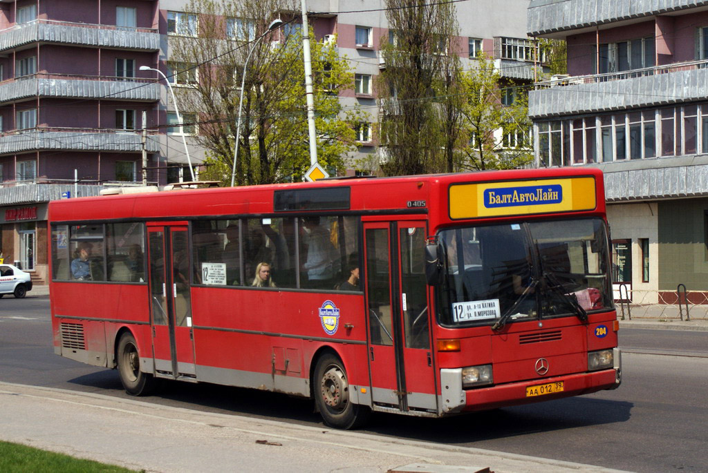 Калининградская область, Mercedes-Benz O405 № 204