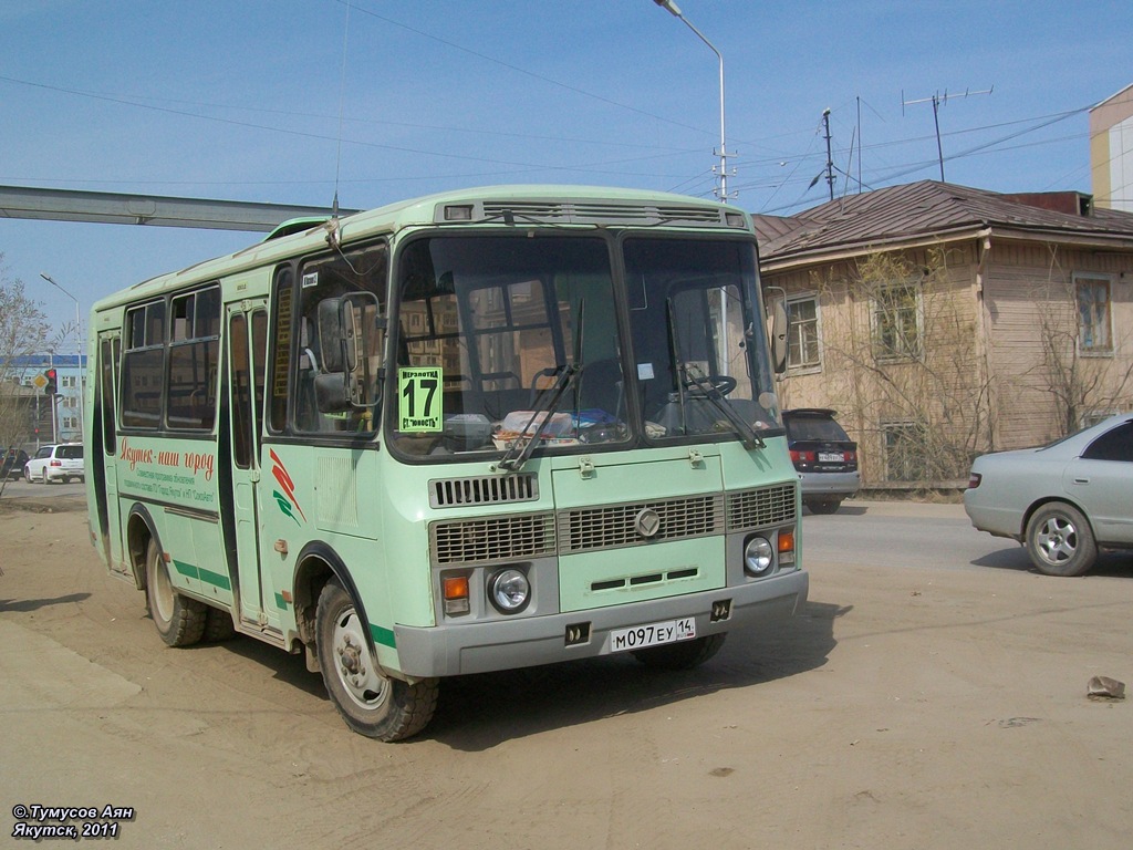 Саха (Якутия), ПАЗ-32054 № М 097 ЕУ 14