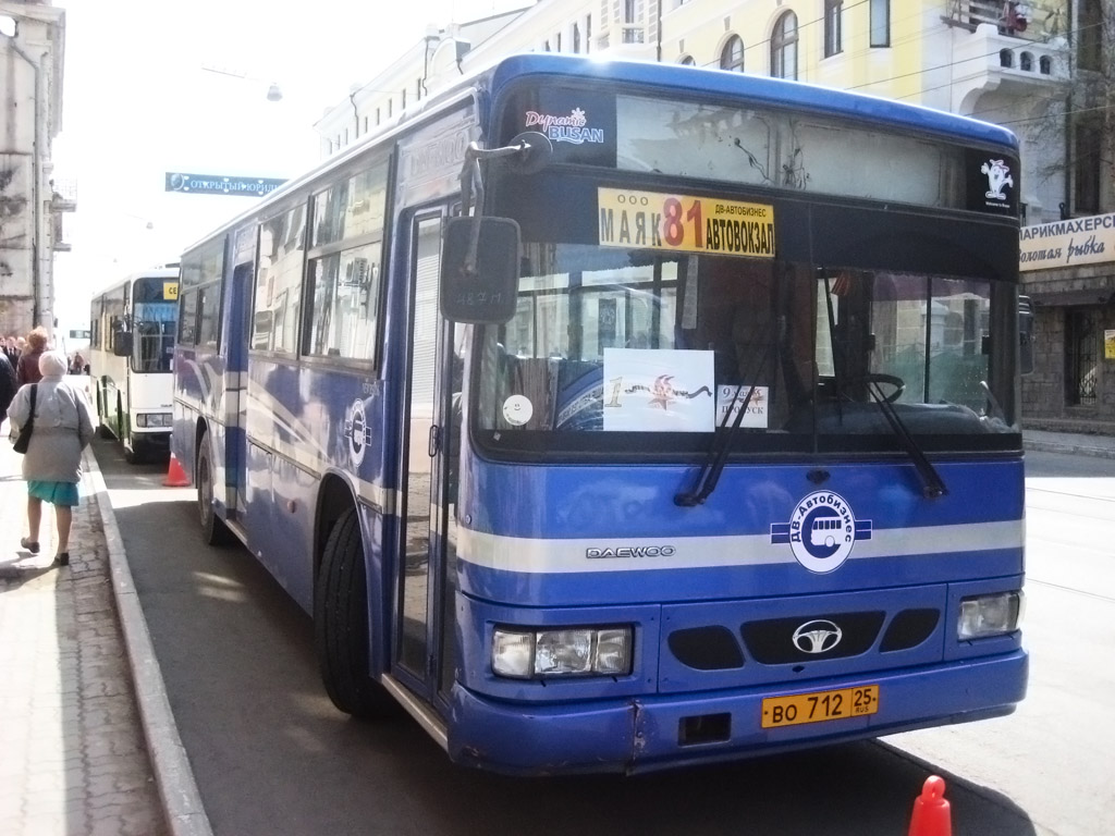 Приморский край, Daewoo BS106 Royal City (Busan) № ВО 712 25