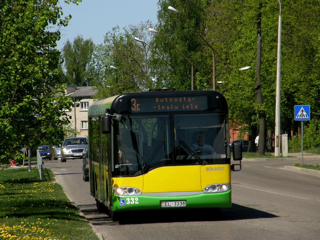 Латвия, Solaris Urbino I 15 № 332