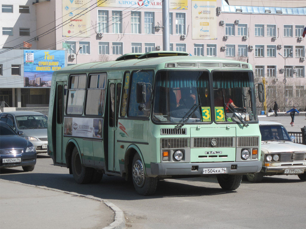 Саха (Якутия), ПАЗ-32054 № Т 504 КА 14