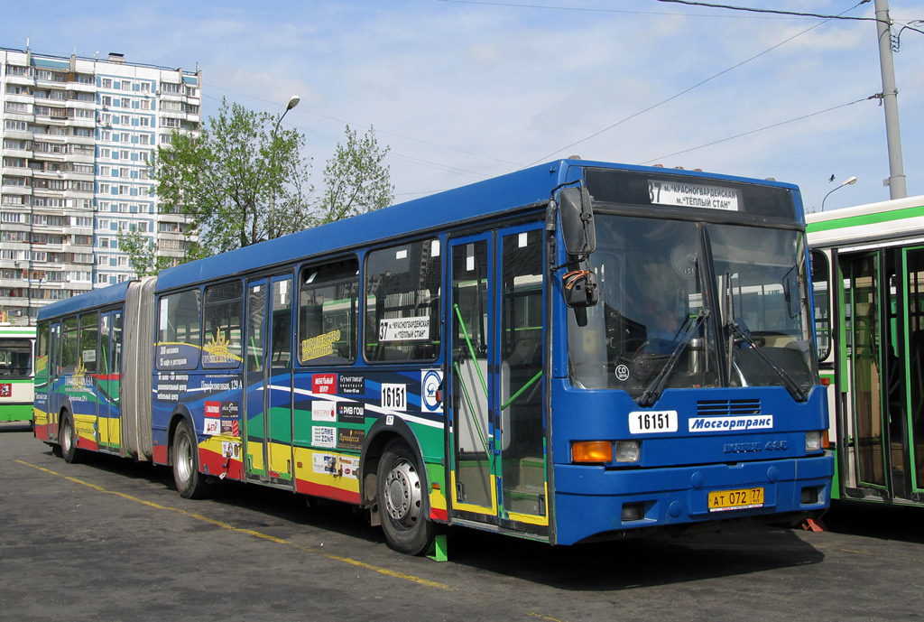 Москва, Ikarus 435.17 № 16151