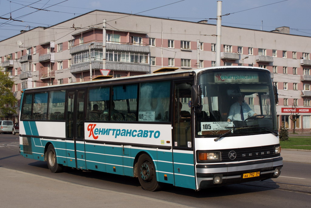 Калининградская область, Setra S215UL № 009