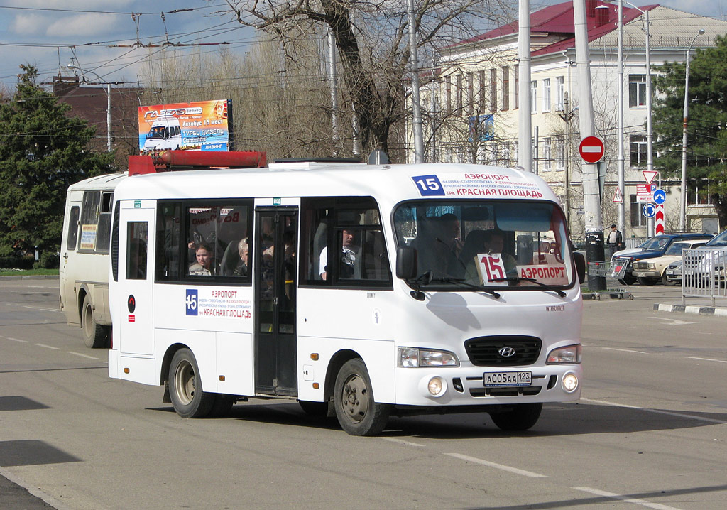 Краснодарский край, Hyundai County SWB C08 (ТагАЗ) № А 005 АА 123