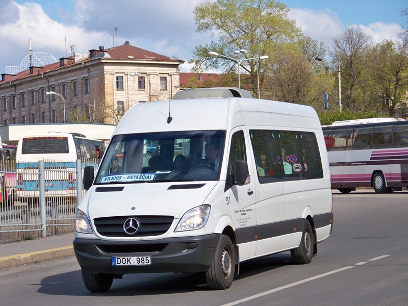 Литва, Mercedes-Benz Sprinter W906 315CDI № 51