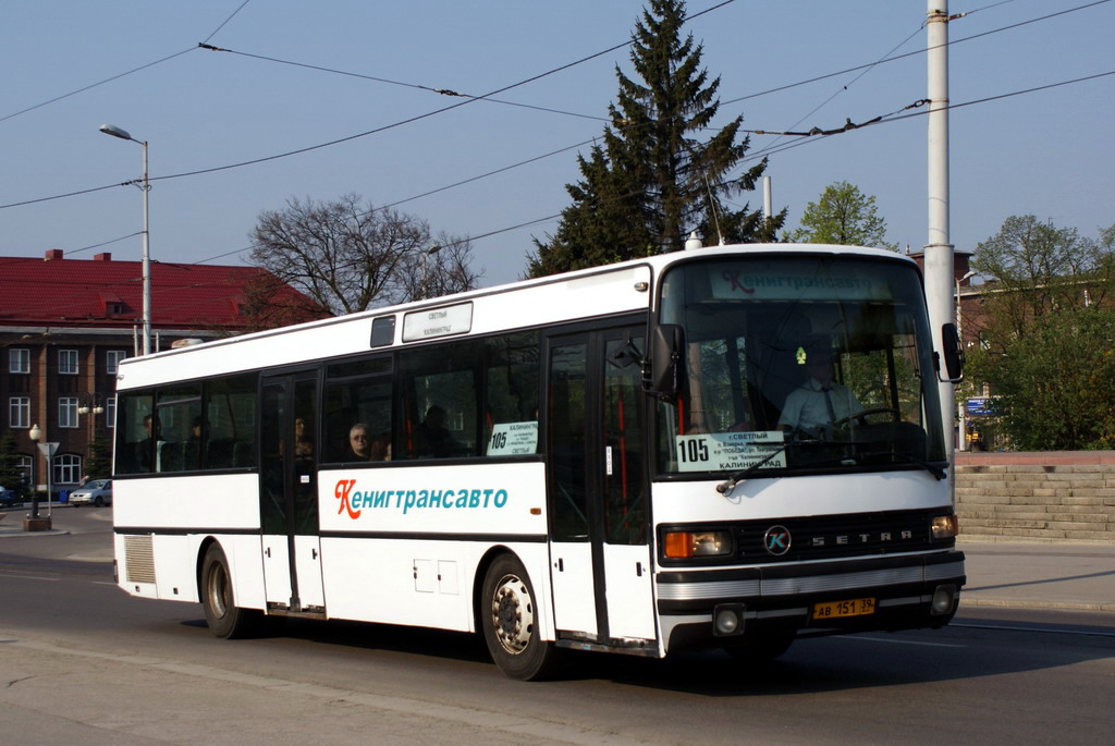 Калининградская область, Setra S215SL № АВ 151 39