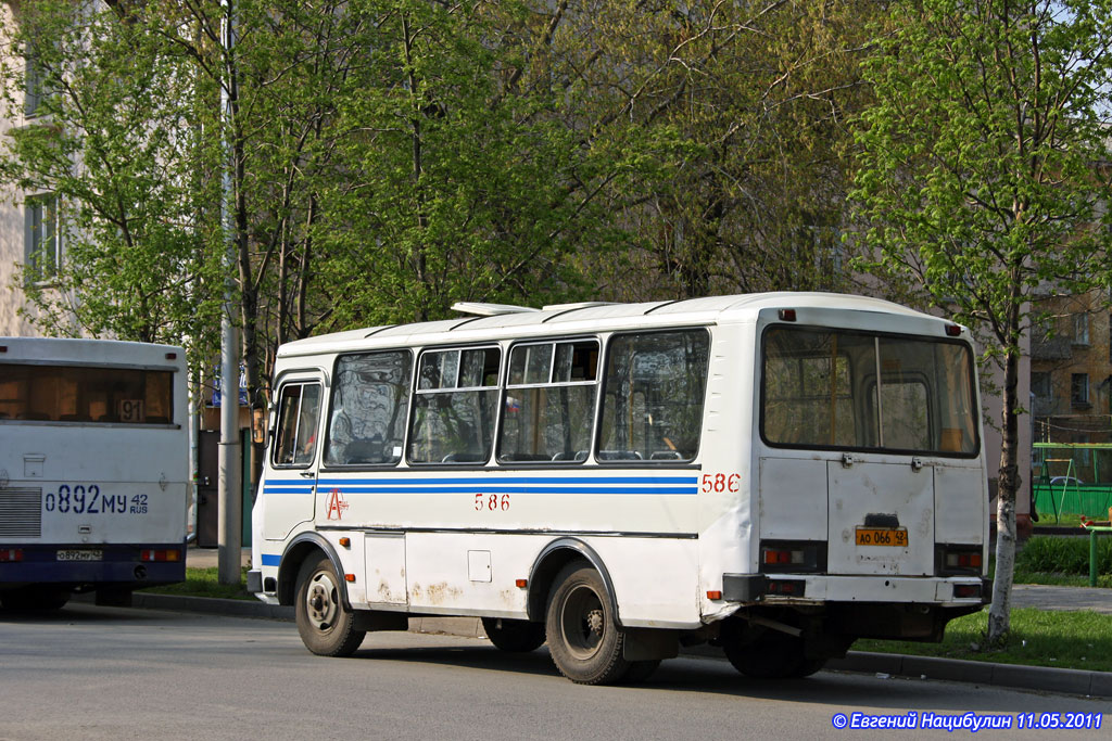 Кемеровская область - Кузбасс, ПАЗ-32053 № 586