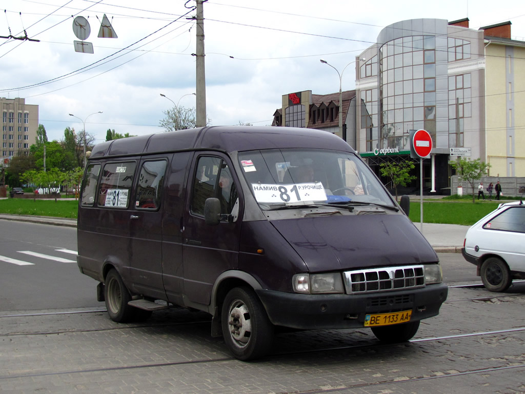 Николаевская область, ГАЗ-2705 (Y7D) № BE 1133 AA