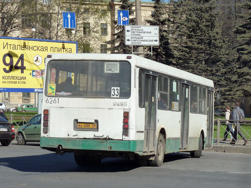 Санкт-Петербург, ЛиАЗ-5256.25 № 6261