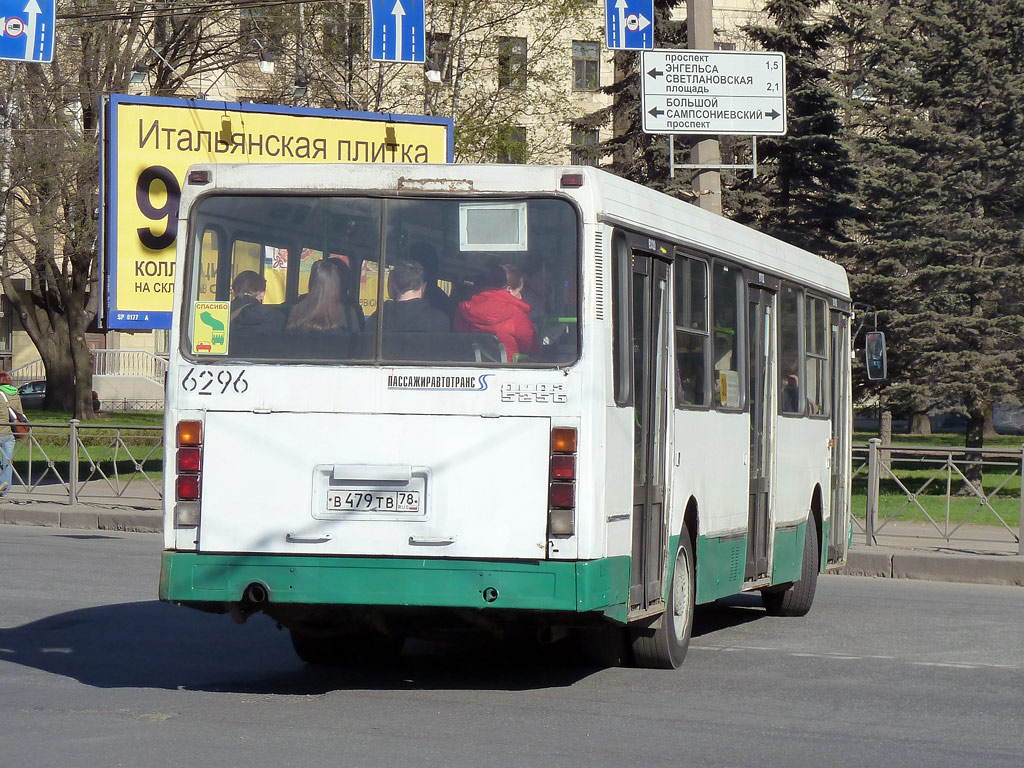 Санкт-Петербург, ЛиАЗ-5256.00 № 6296