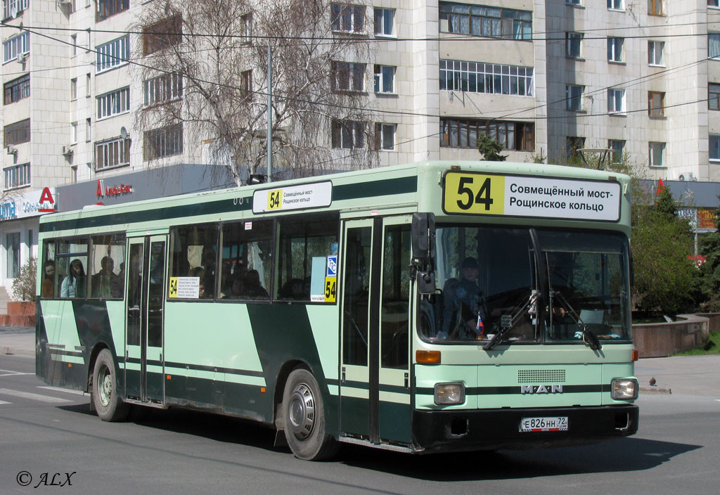 Тюменская область, MAN 791 SL202 № Е 826 НН 72