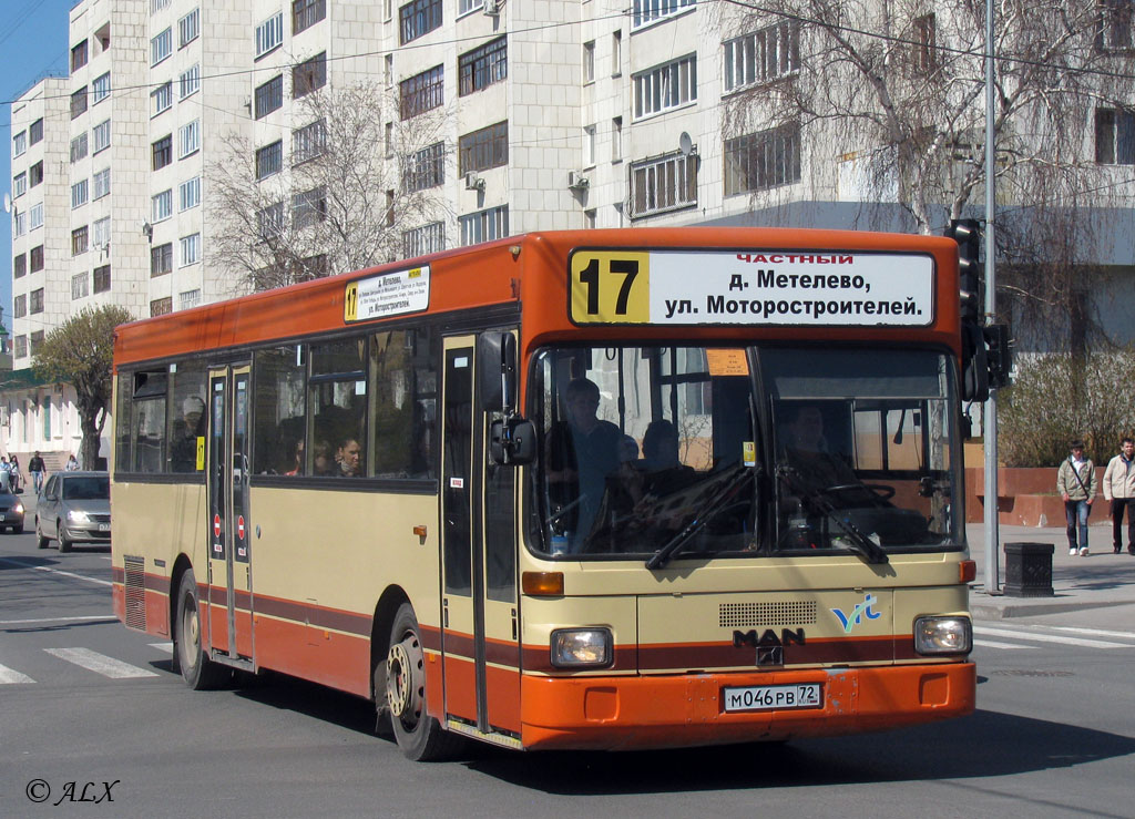 Тюменская область, MAN 791 SL202 № М 046 РВ 72