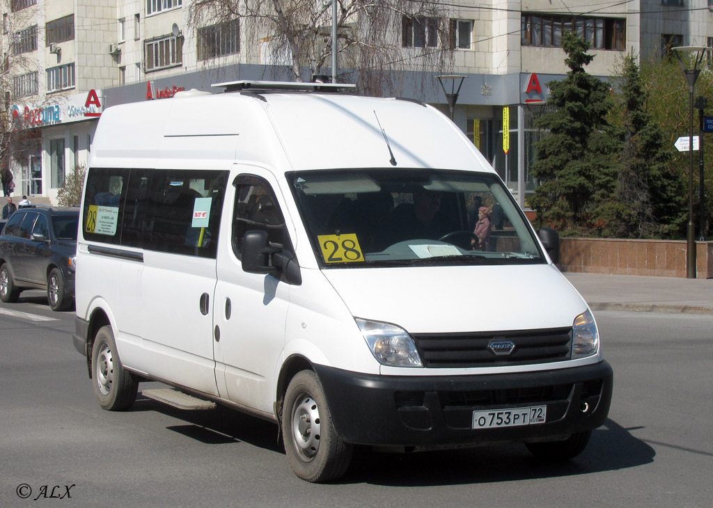 Тюменская область, LDV Maxus (ГАЗ) № О 753 РТ 72