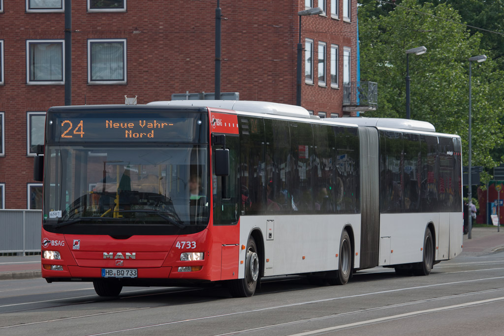 Бремен, MAN A23 Lion's City GL NG323 № 4733