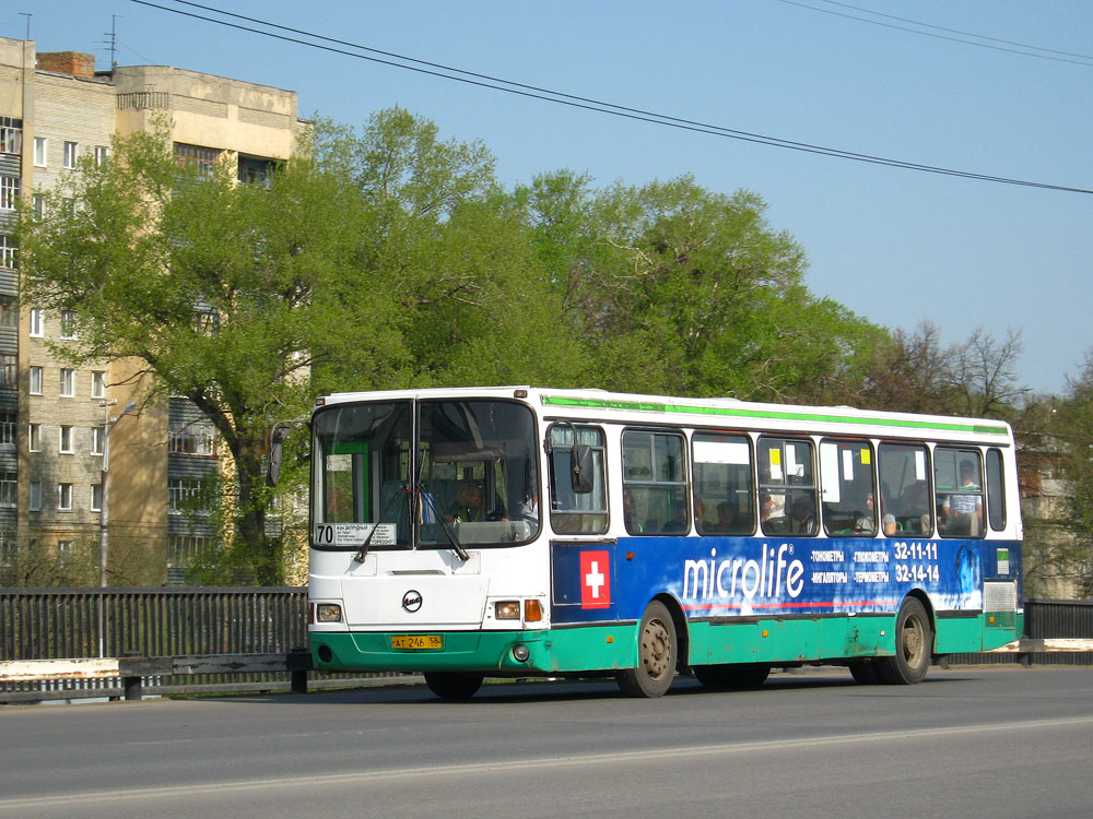 Пензенская область, ЛиАЗ-5256.45 № АТ 246 58