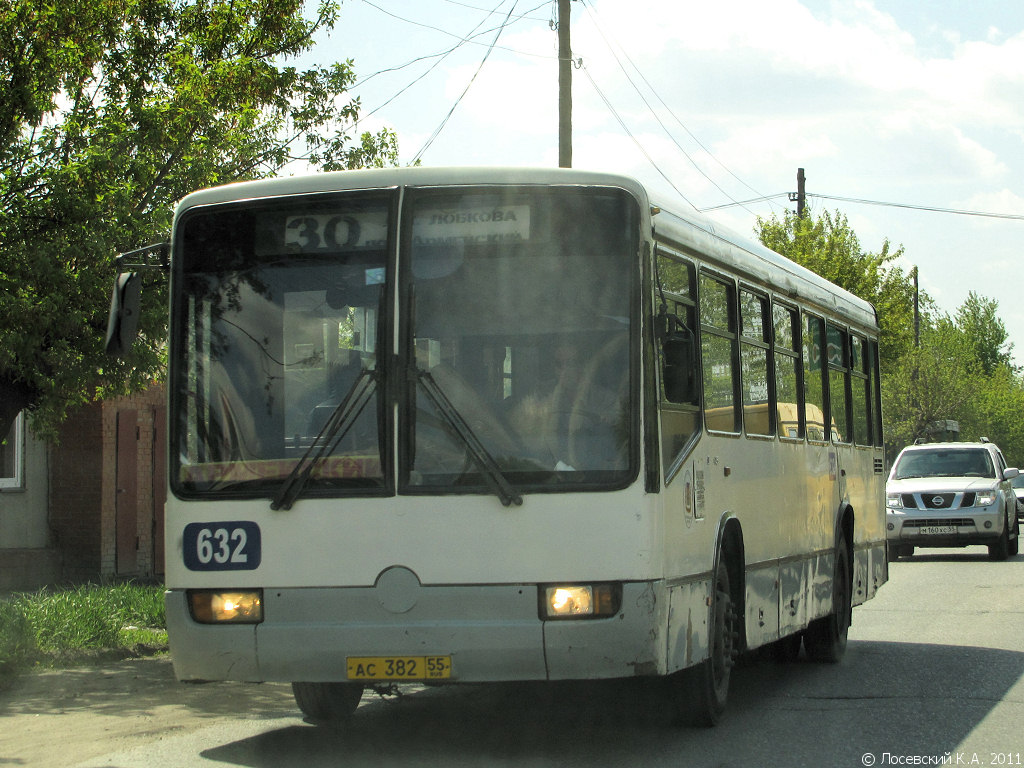 Омская область, Mercedes-Benz O345 № 632