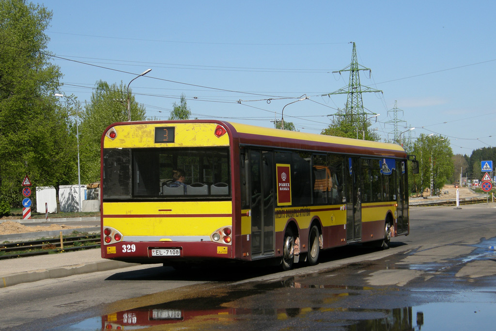 Латвия, Solaris Urbino I 15 № 329