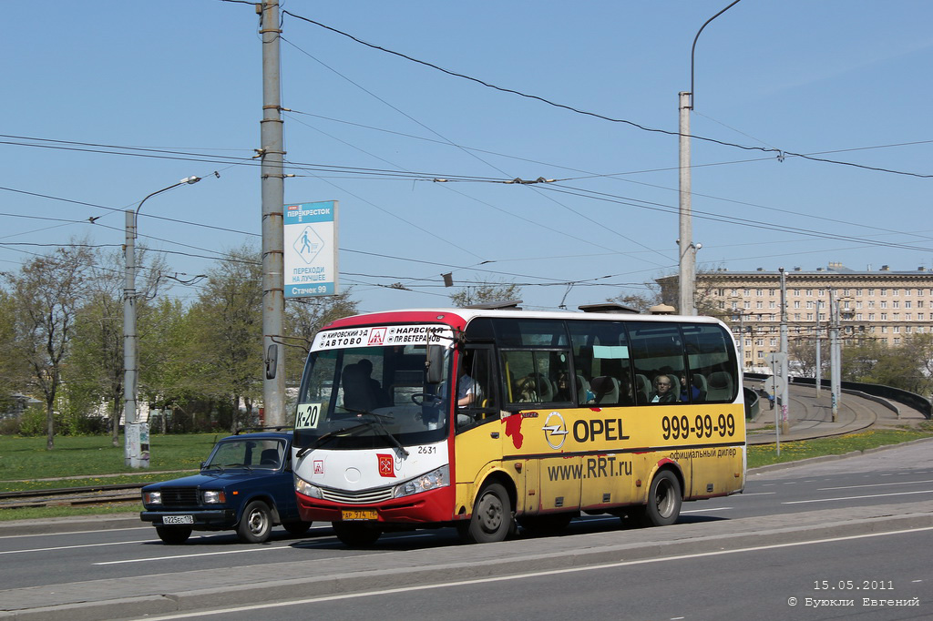 Санкт-Петербург, Yutong ZK6737D № n631