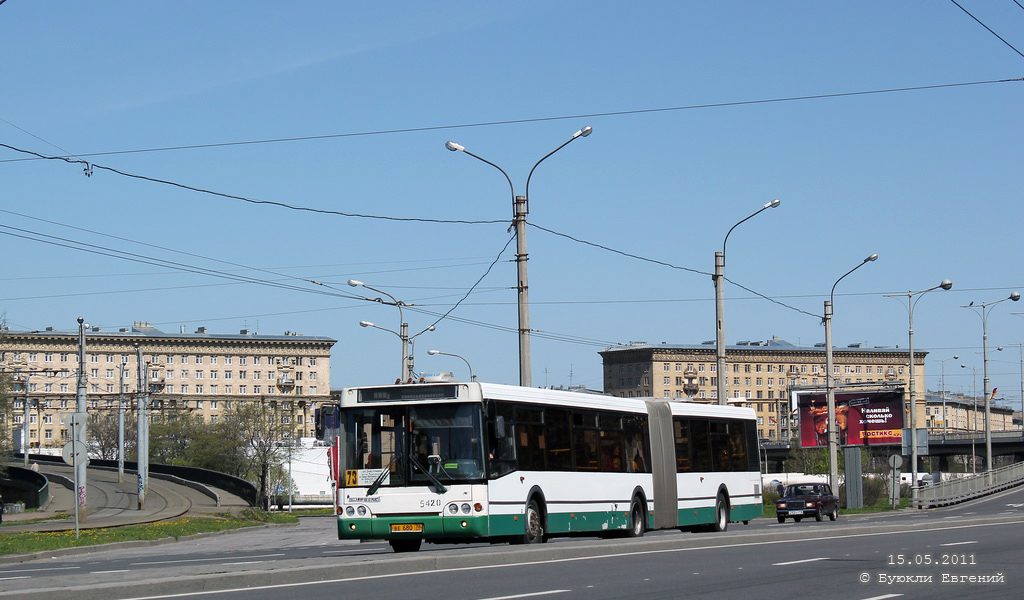 Санкт-Петербург, ЛиАЗ-6213.20 № 5420