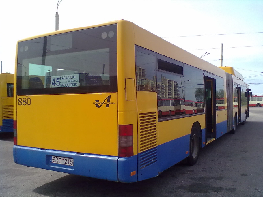 Литва, MAN A23 NG313 CNG № 880