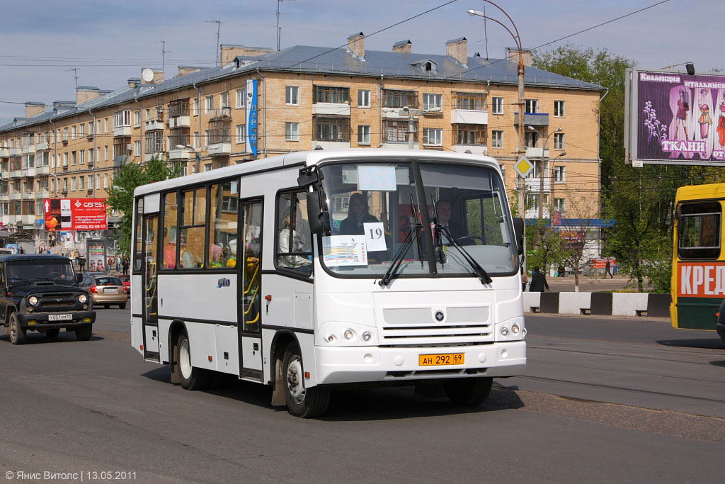 Тверская область, ПАЗ-320402-03 № АН 292 69