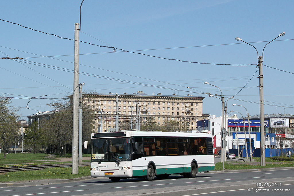 Санкт-Петербург, ЛиАЗ-5292.20 № 5210