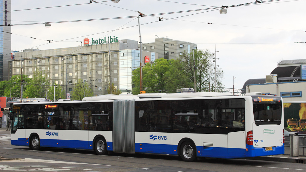 Нидерланды, Mercedes-Benz O530G Citaro facelift G № 379