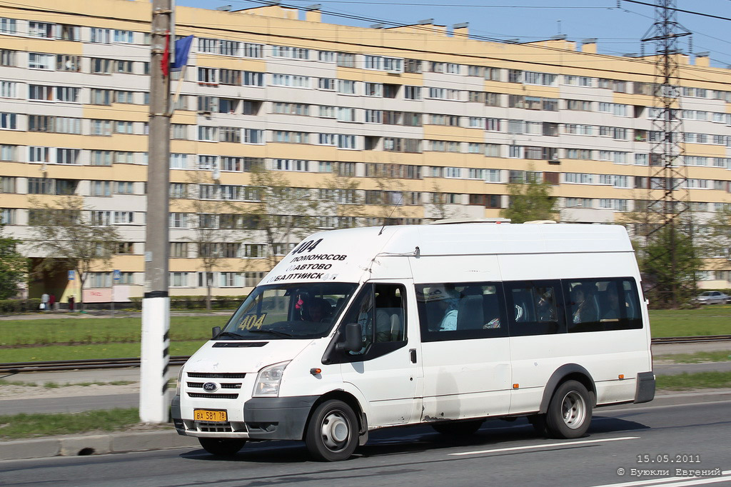 Санкт-Петербург, Нижегородец-222702 (Ford Transit) № ВА 581 78