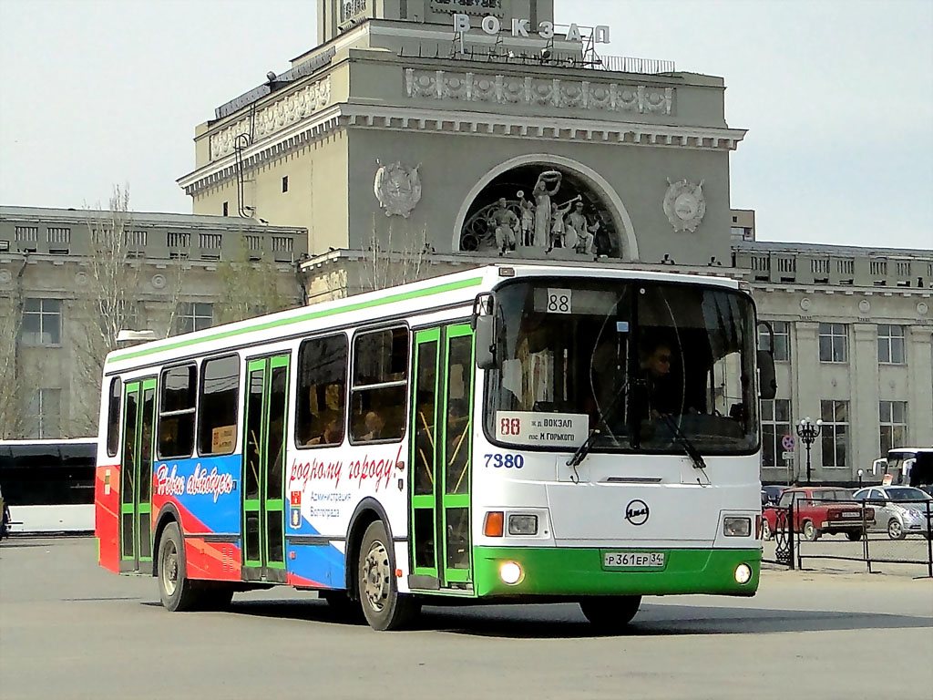 Волгоградская область, ЛиАЗ-5256.26 № 7380