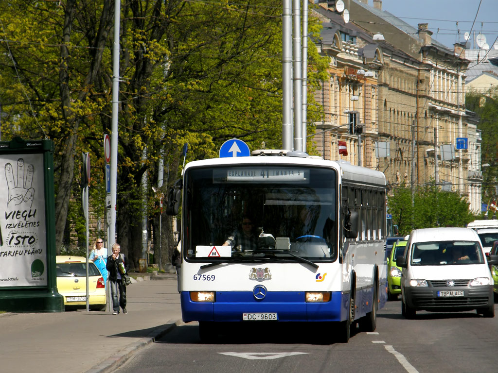 Латвия, Mercedes-Benz O345 № 67569