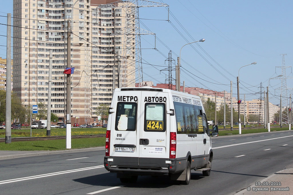 Petrohrad, Nizhegorodets-2227UT (IVECO Daily) č. 018