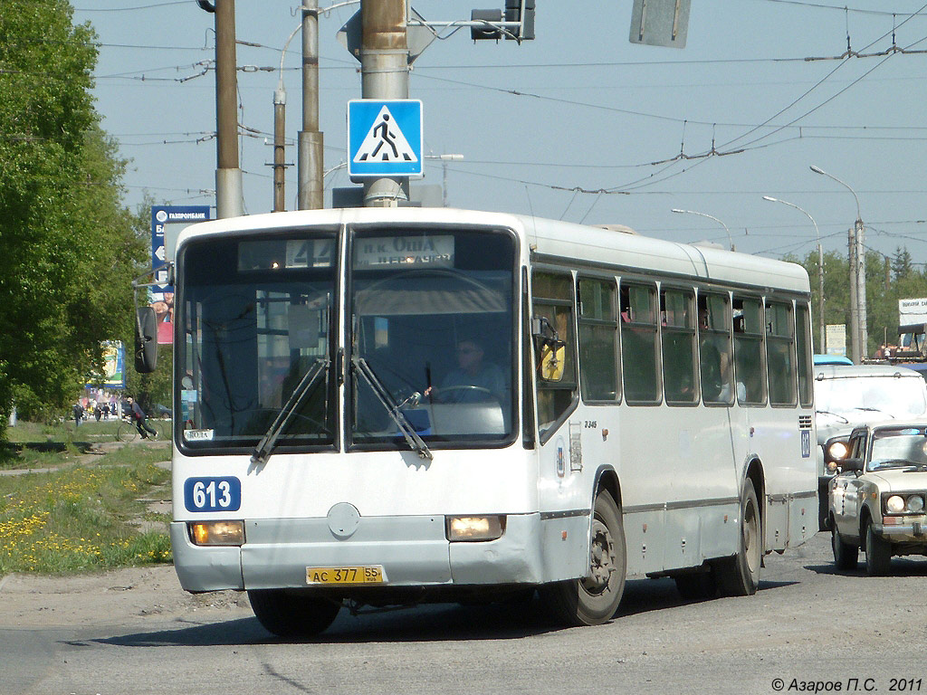 Омская область, Mercedes-Benz O345 № 613