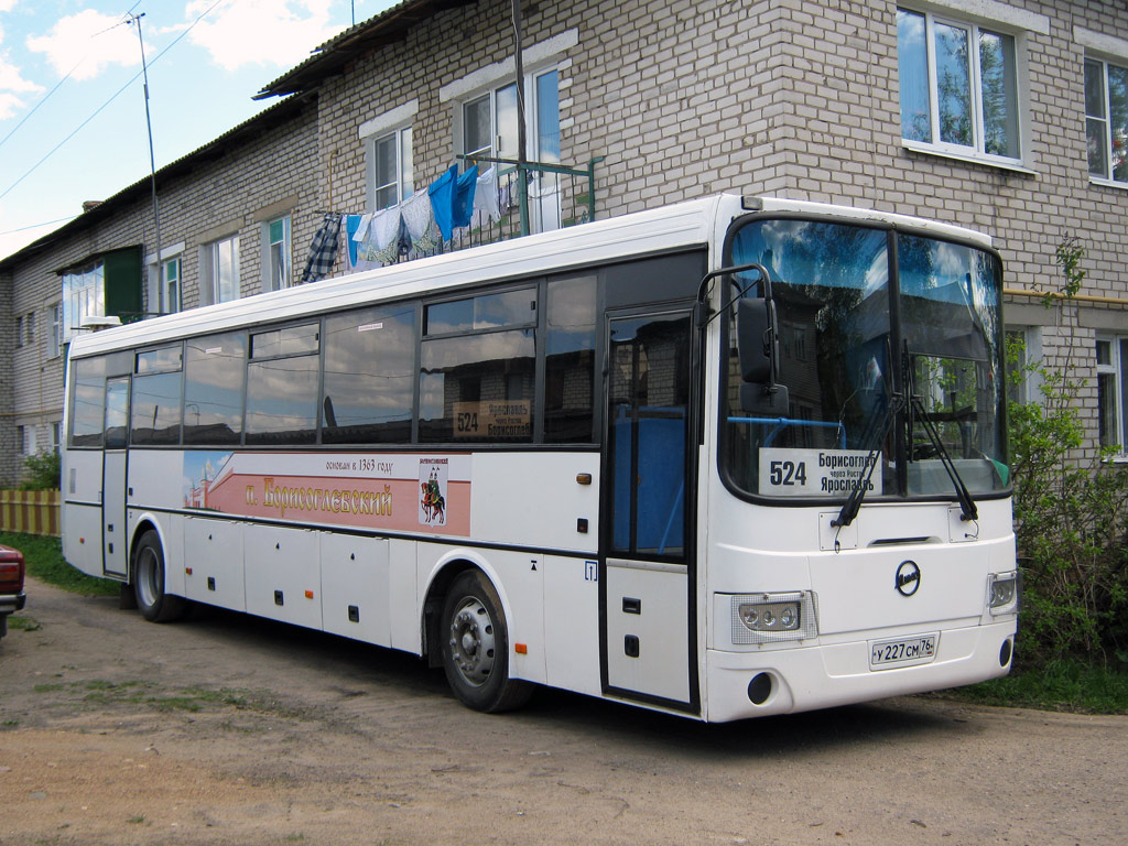 Yaroslavl region, LiAZ-5256.23-01 (GolAZ) # У 227 СМ 76