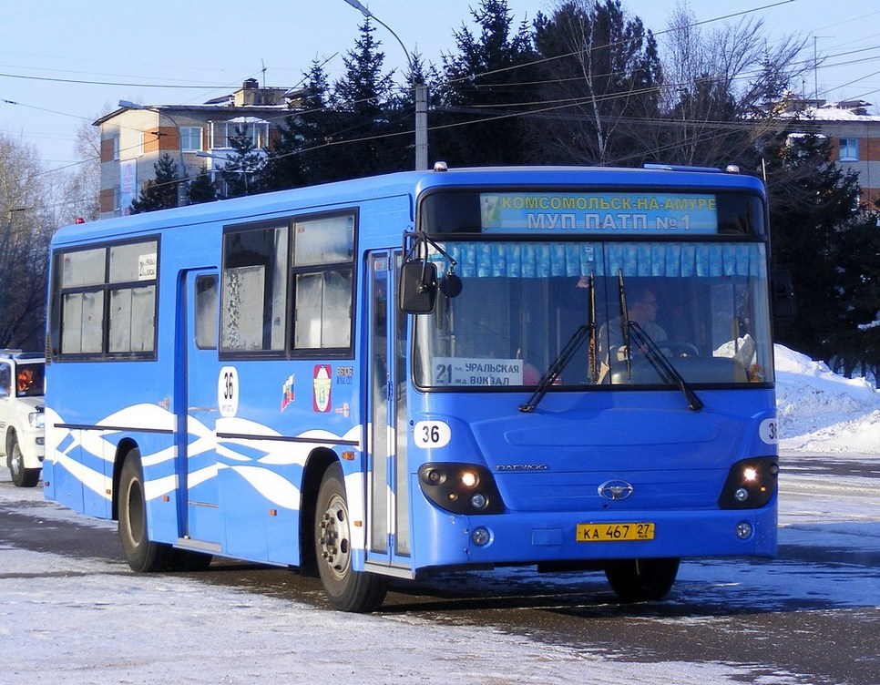 Хабаровский край, Daewoo BS106 Royal City (Ulsan) № 36