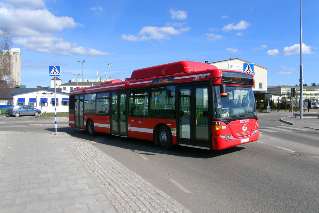 Швеция, Scania OmniCity II CNG № 7475