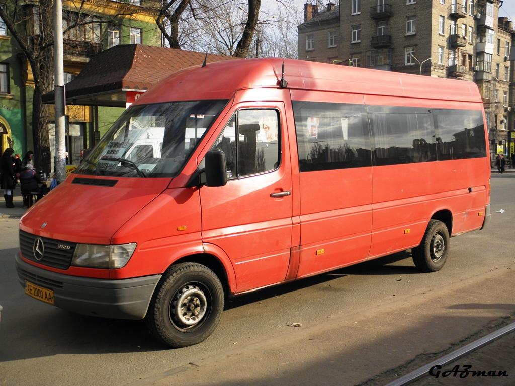 Dnepropetrovsk region, Mercedes-Benz Sprinter W903 312D # AE 2000 AA